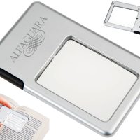LUPA CON LUZ LUXOR LUP1252 PLATEADO