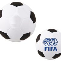 ANTIESTRES PELOTA FUTBOL PU6 BLANCA Ø 6.3 cm