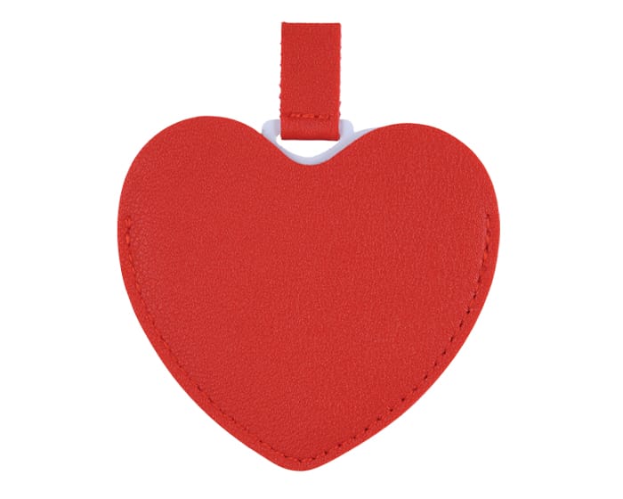 ESPEJO DE ACERO INOXIDABLE CON ESTUCHE EN FORMA DE CORAZÓN MINNIE A3085 - Image 4